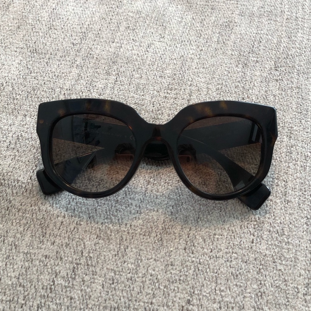 Prada SPR 07Q Round Sunglasses